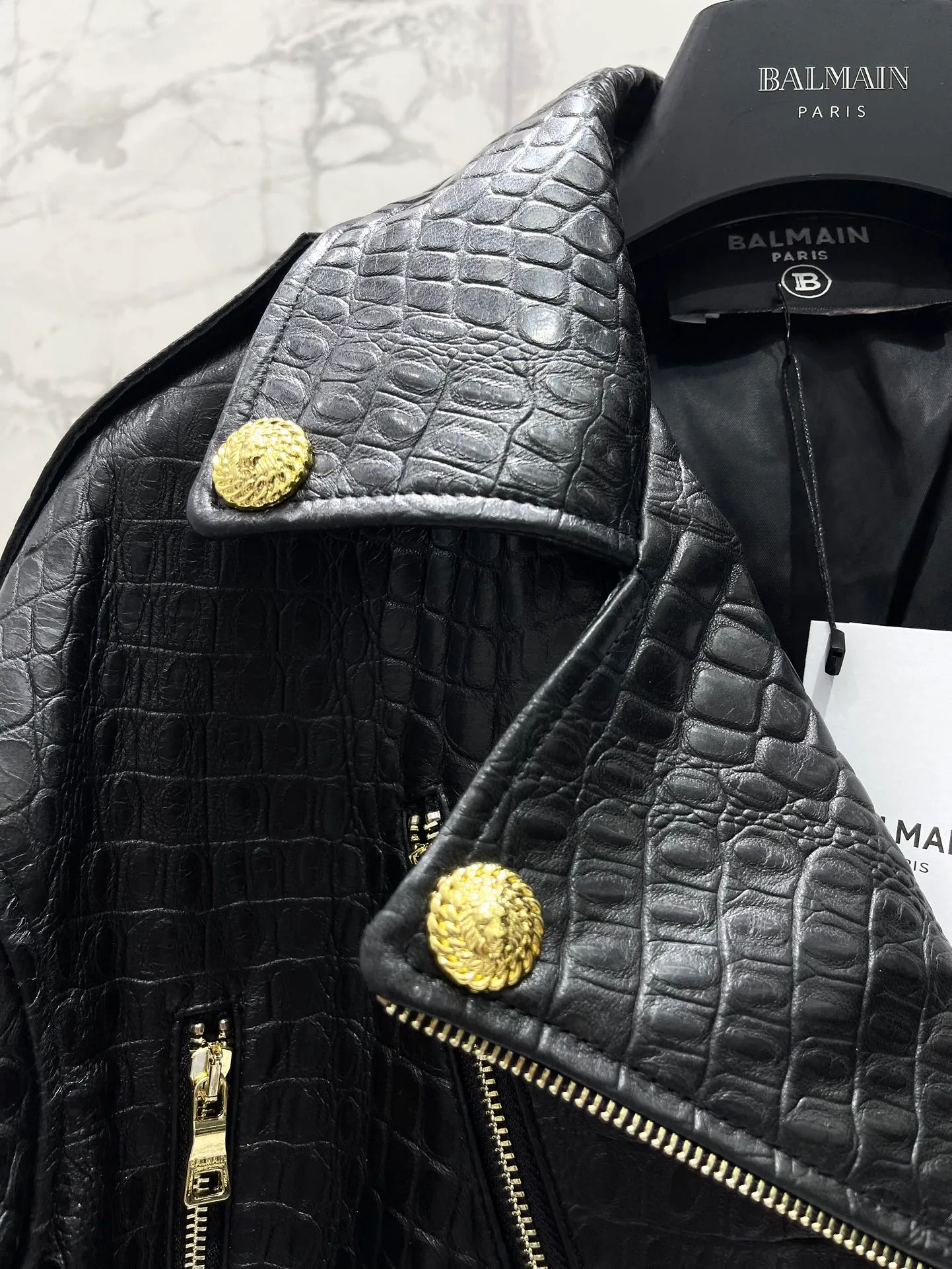 Кожаные Куртки И Дублёнки Женские Balmain 11164827