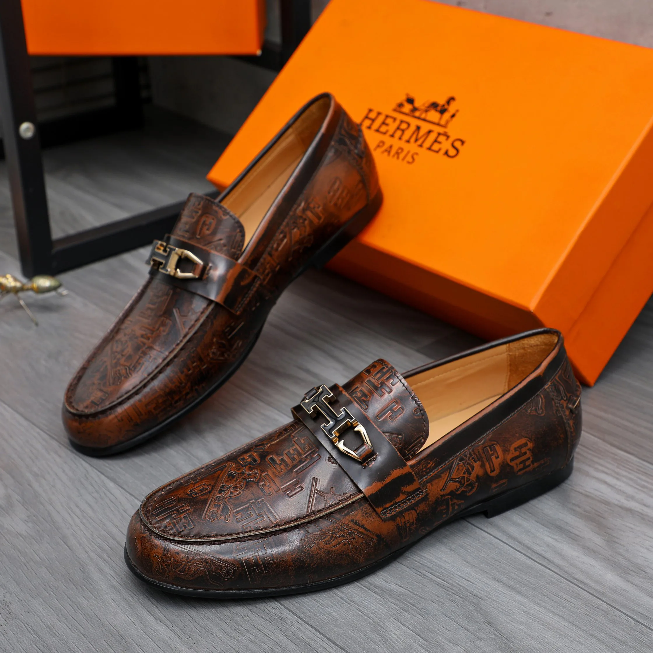 Мокасины Мужские Hermes 11703838