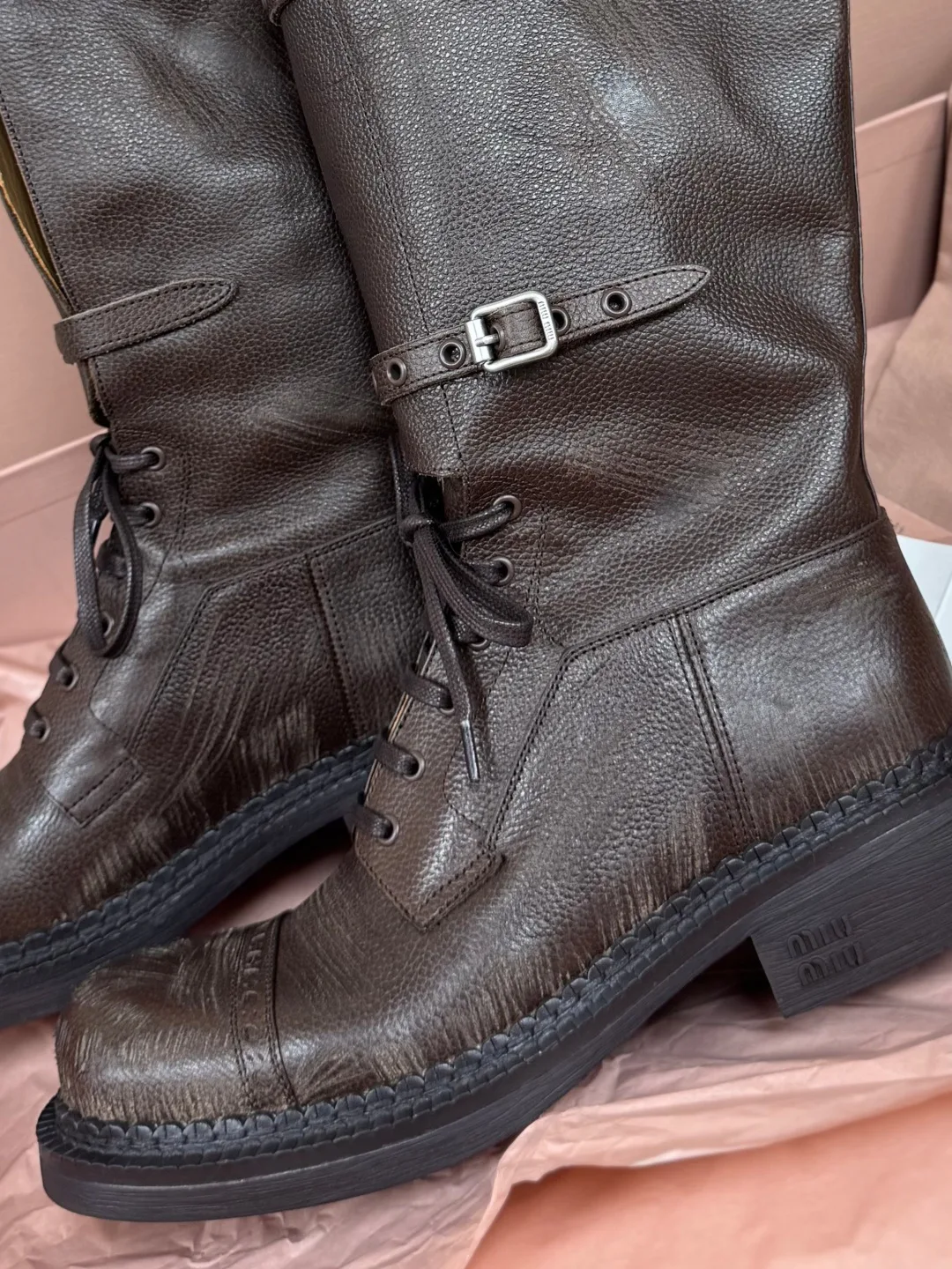 Сапоги Женские Miu Miu 670752