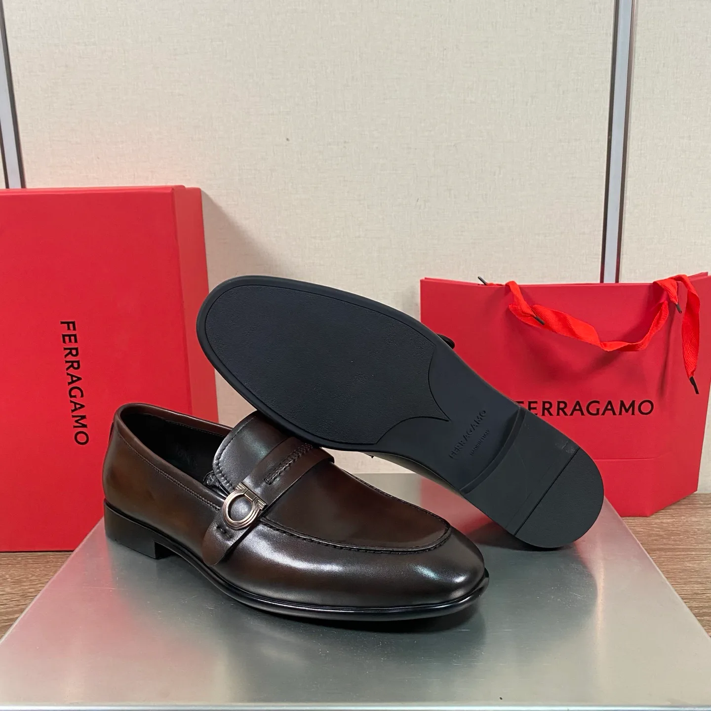 Лоферы И Туфли Мужские Salvatore Ferragamo 18078628