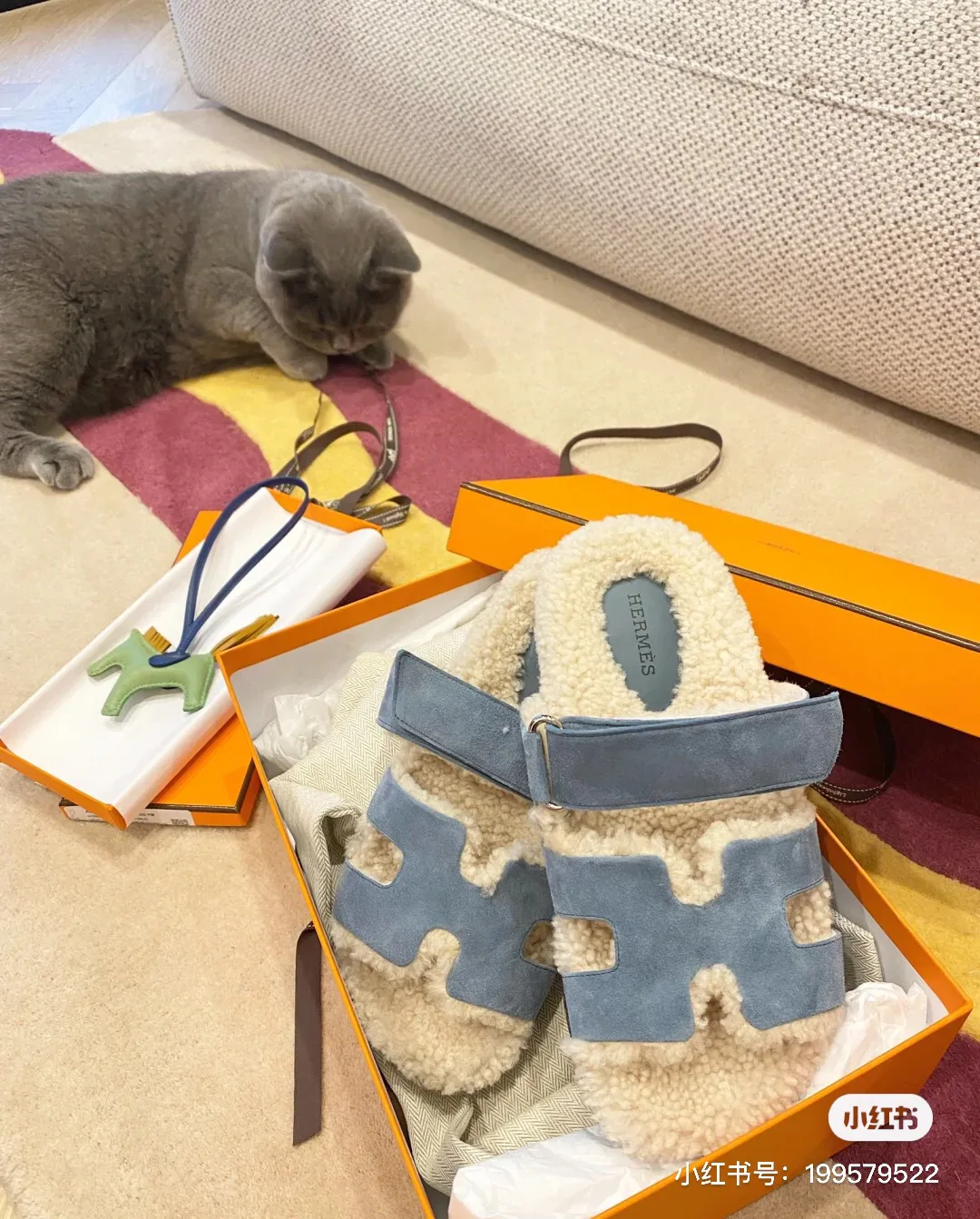 Тапочки Женские Hermes 101069