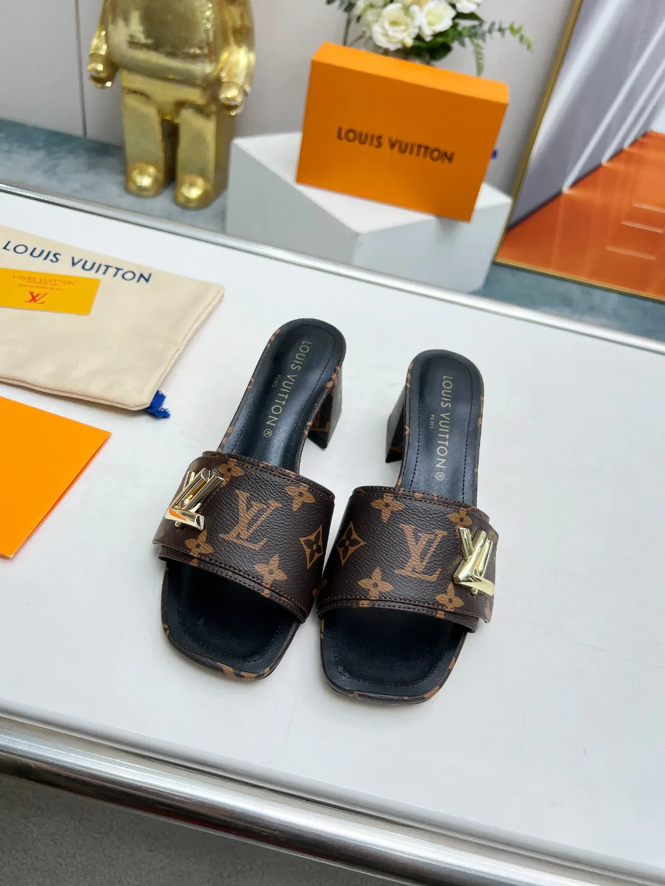 Босоножки Женские Louis Vuitton 9623621
