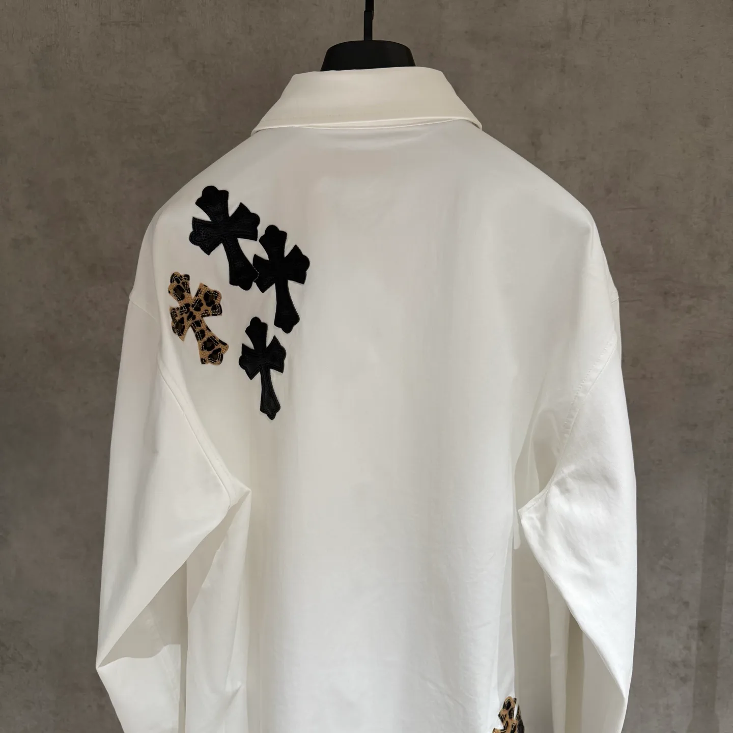 Кожаные Куртки И Дублёнки Мужские Chrome Hearts 11264953