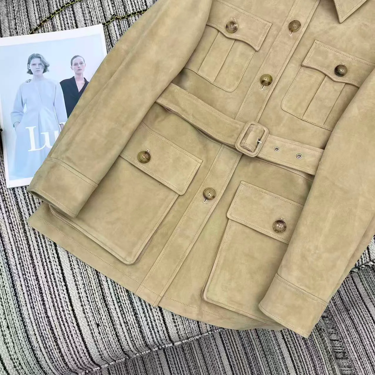 Кожаные Куртки И Дублёнки Женские Ralph Lauren 2702521