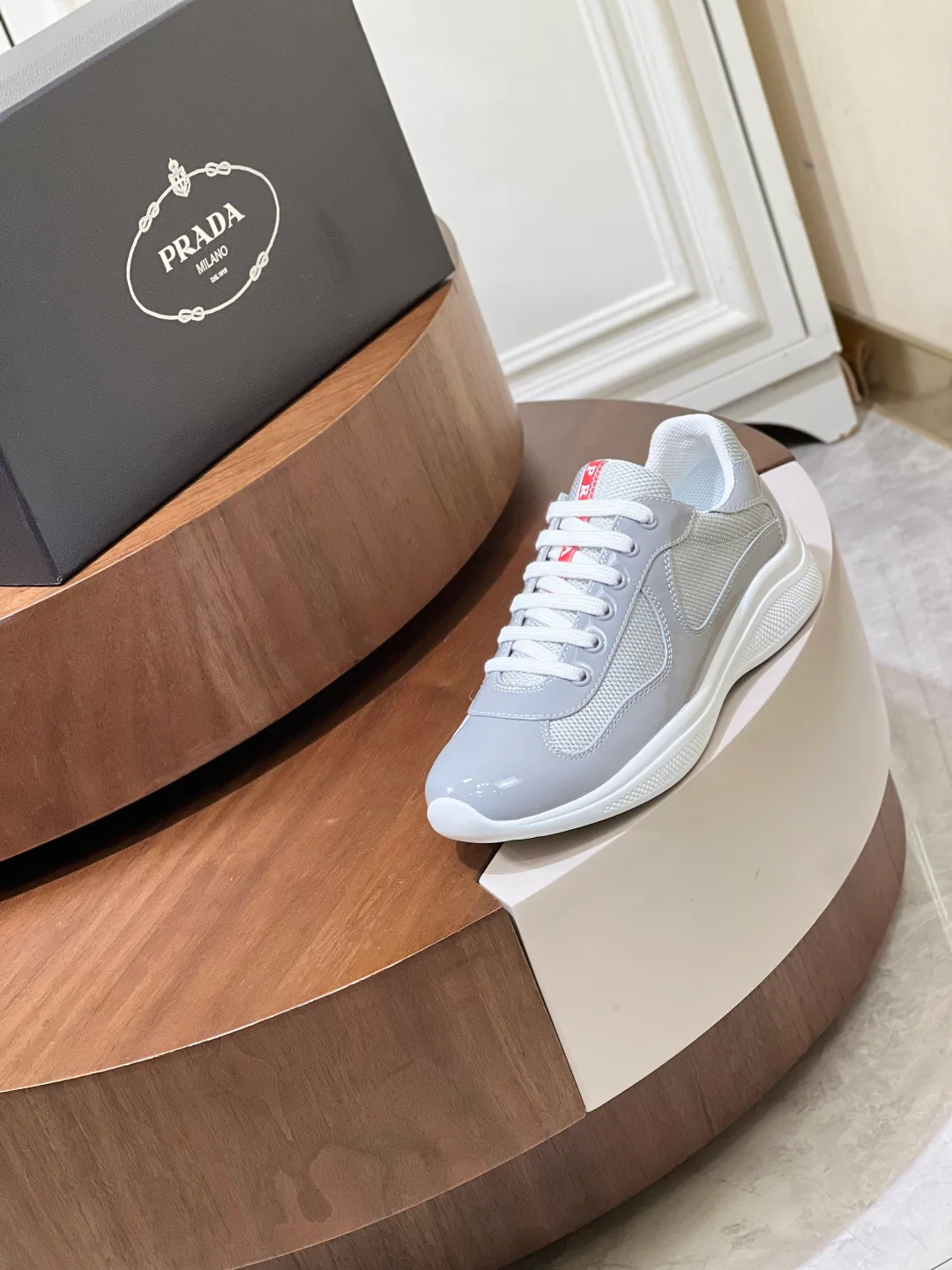 Кроссовки Мужские Prada 476802