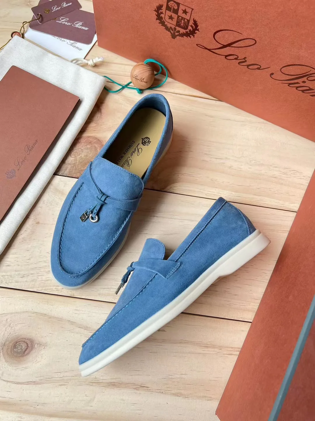 Лоферы И Мокасины Женские Loro Piana 2154988