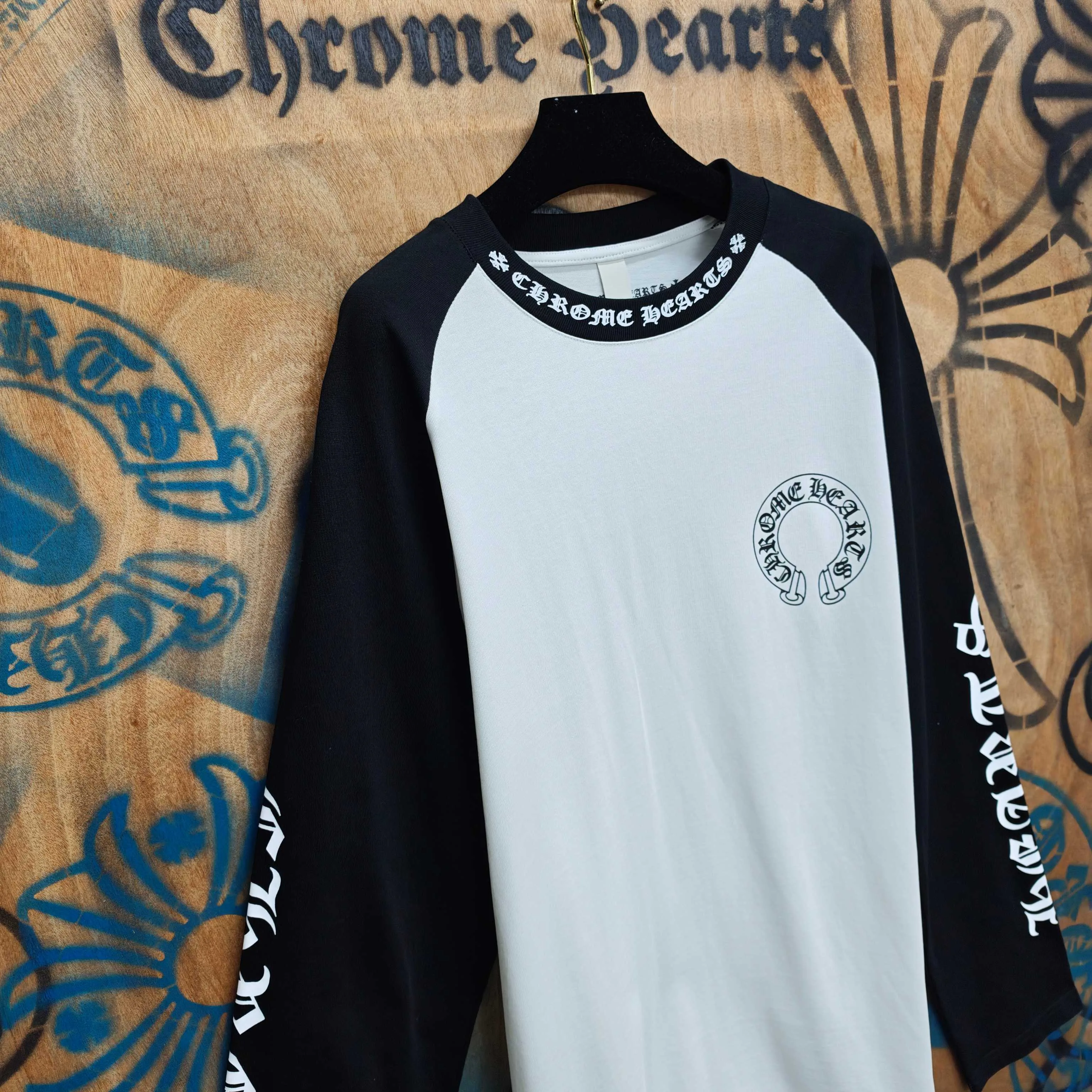 Лонгсливы Мужские Chrome Hearts 11808808
