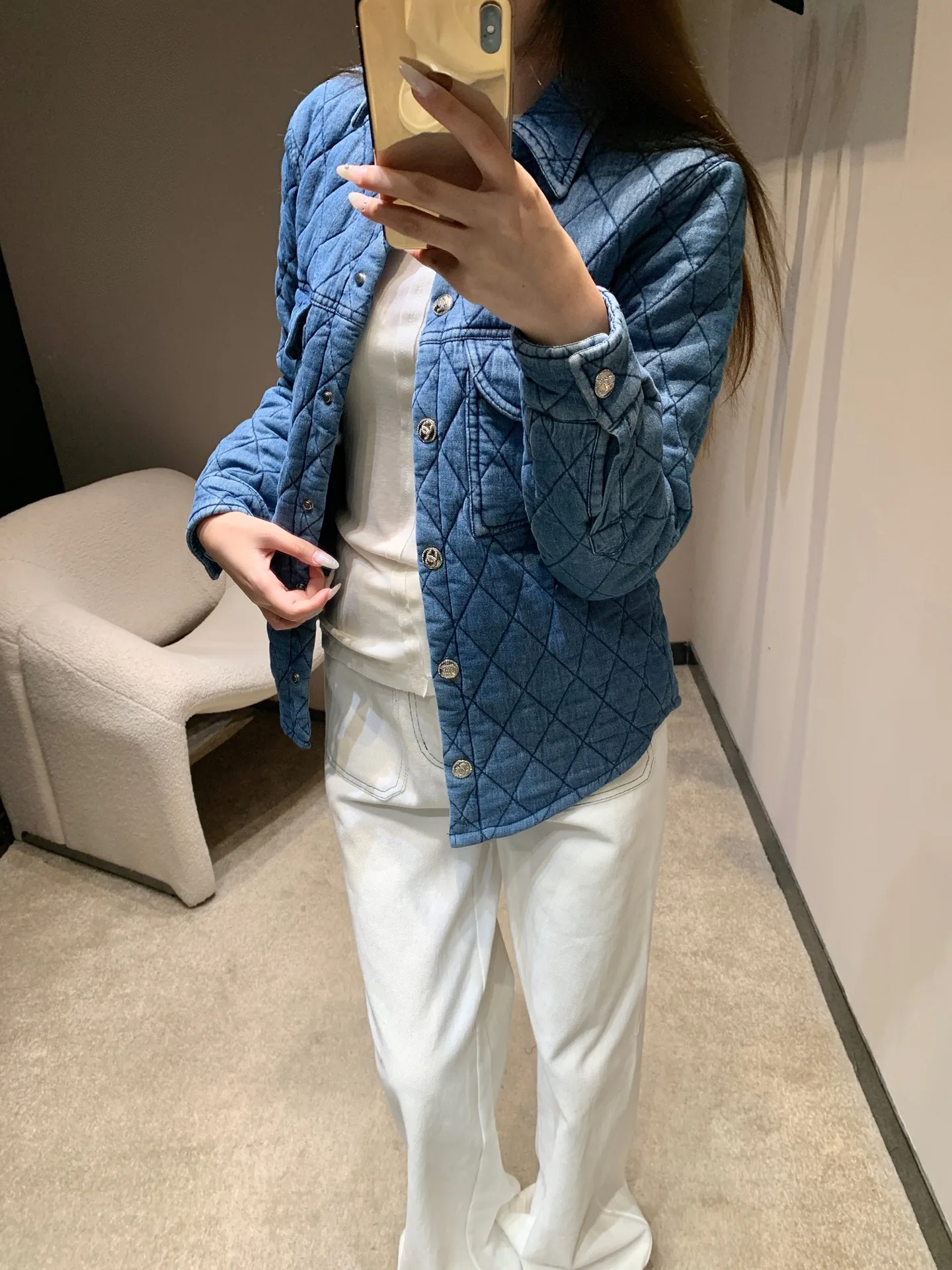 Куртки И Пуховики Женские Chanel 166857