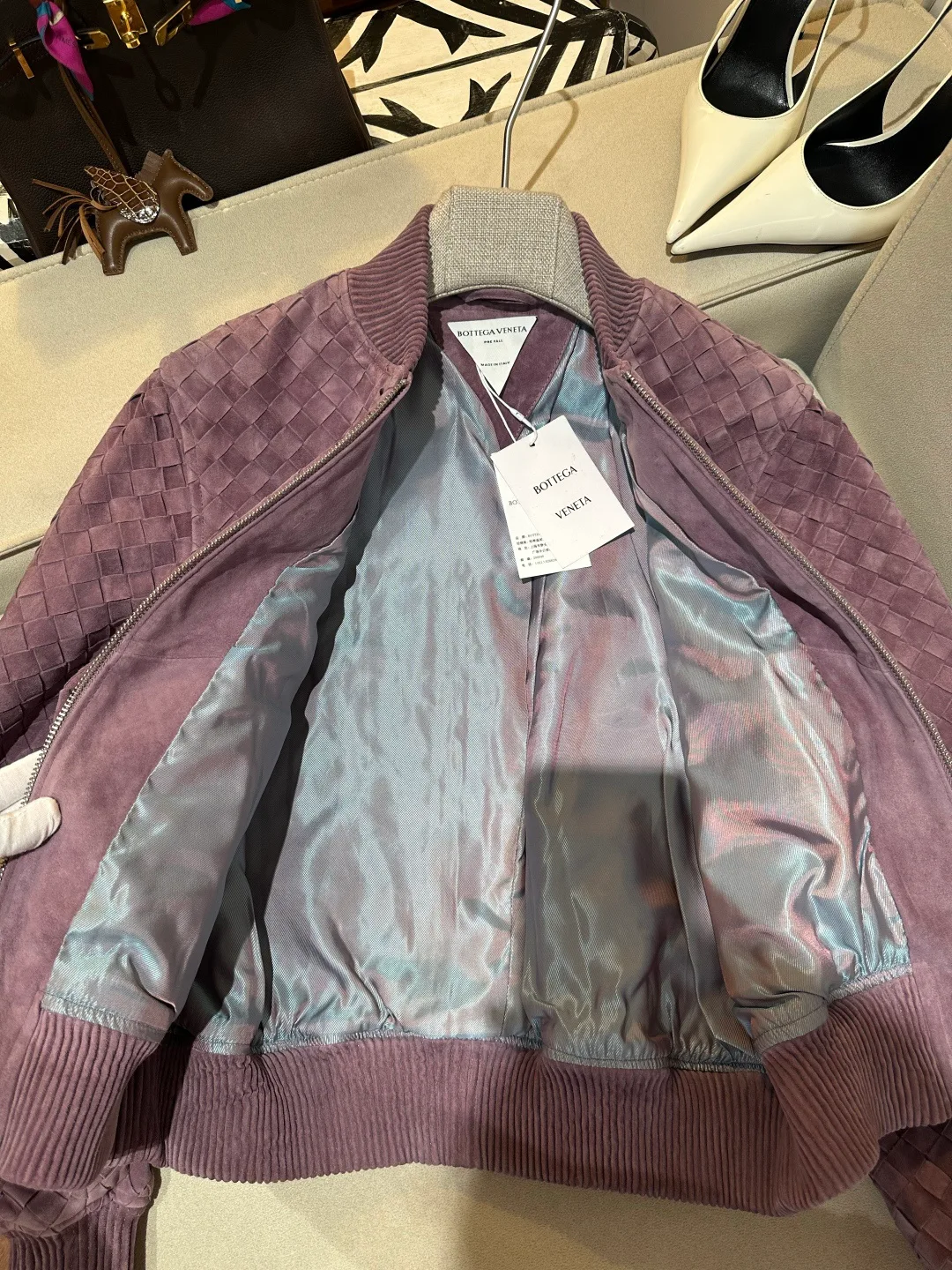 Кожаные Куртки И Дублёнки Женские Bottega Veneta 18562975