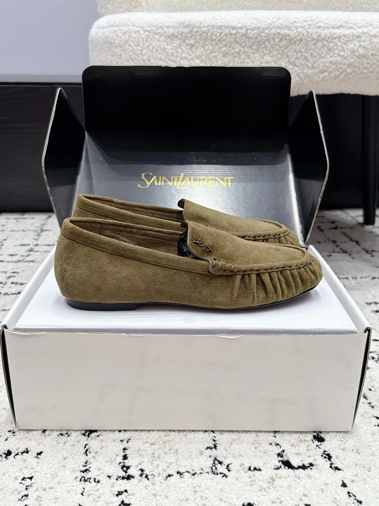 Лоферы И Мокасины Женские Saint Laurent 17355744