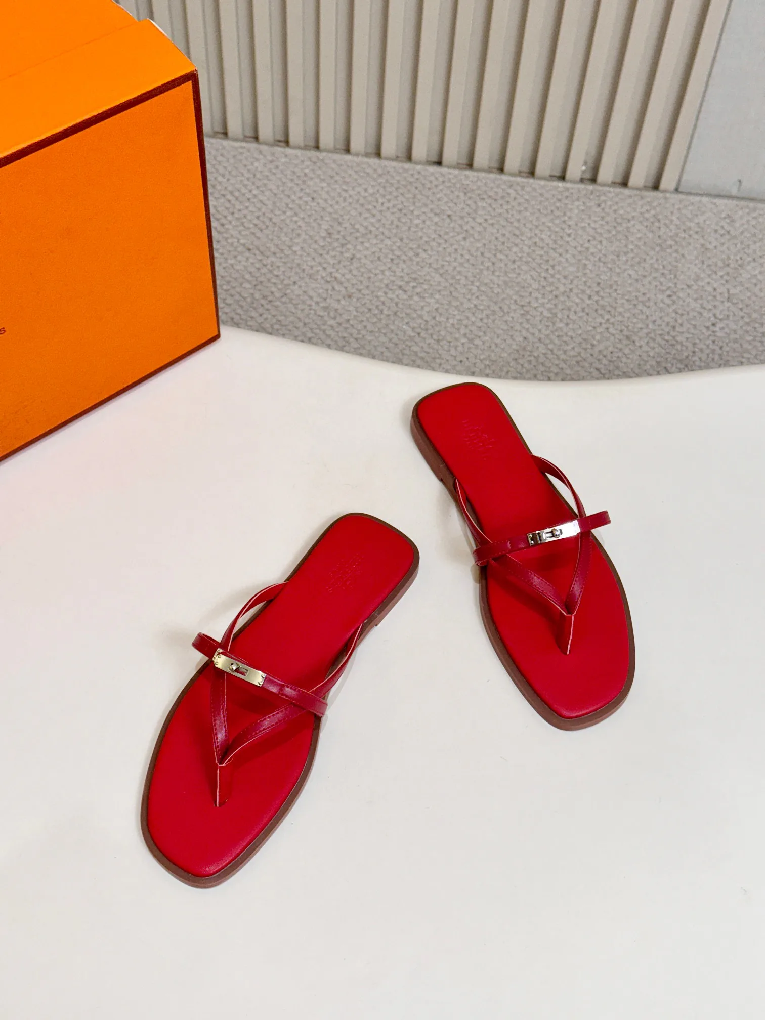 Шлепанцы Женские Hermes 1855977