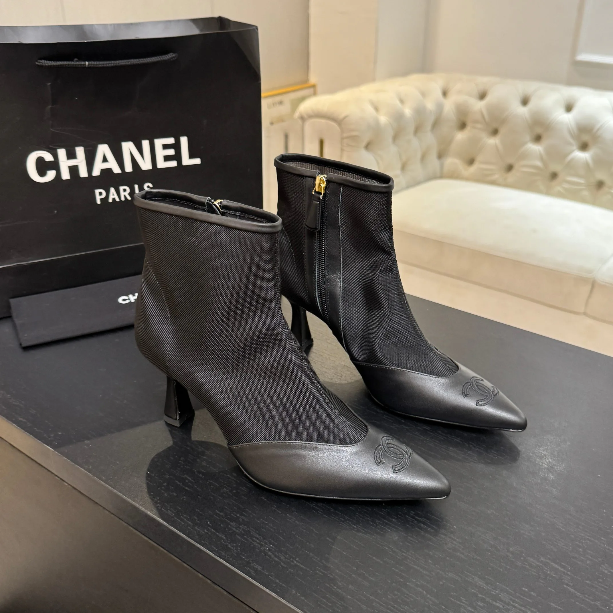 Ботильоны Женские Chanel 18062743