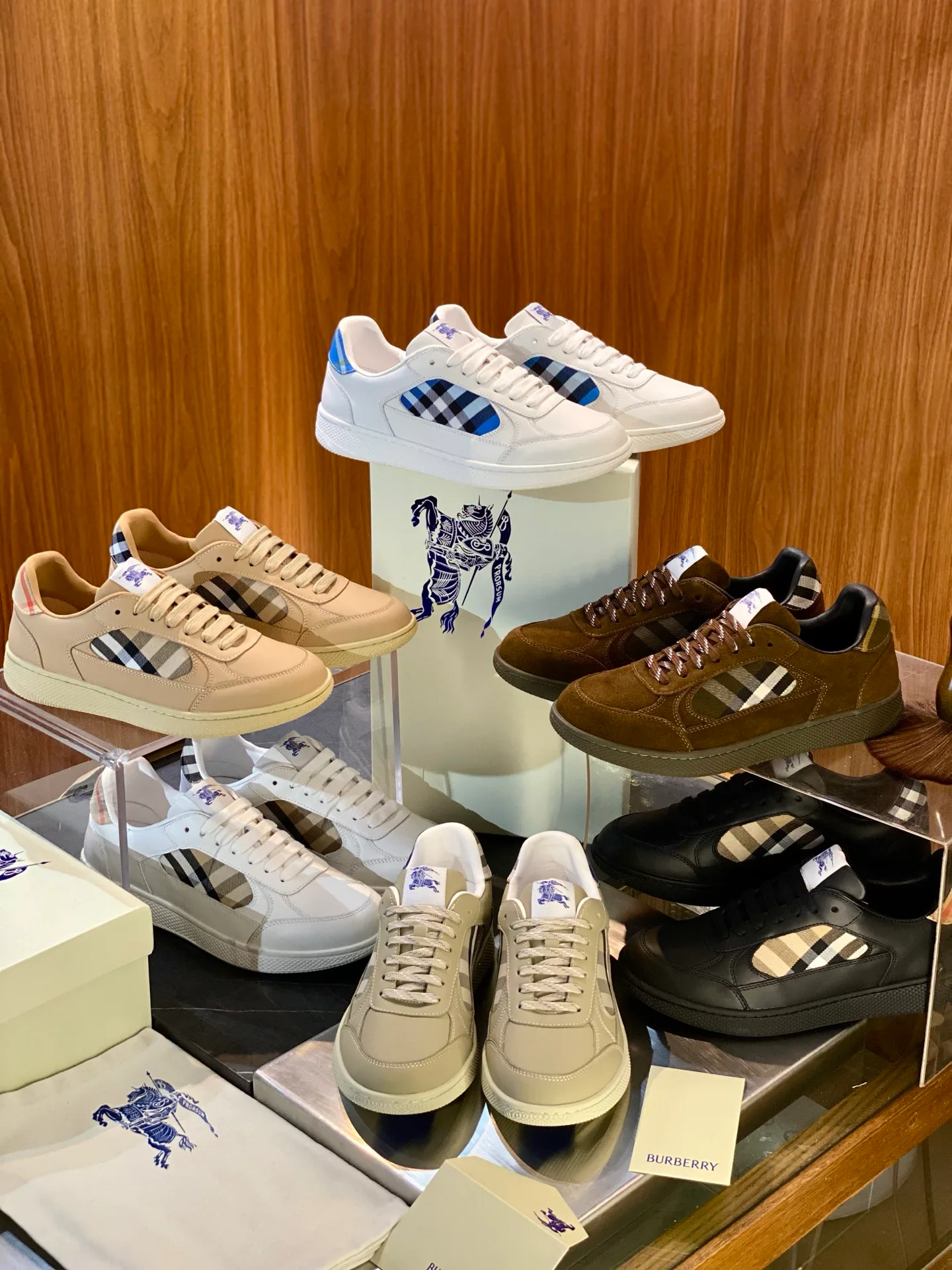 Кроссовки Мужские Burberry 1319083