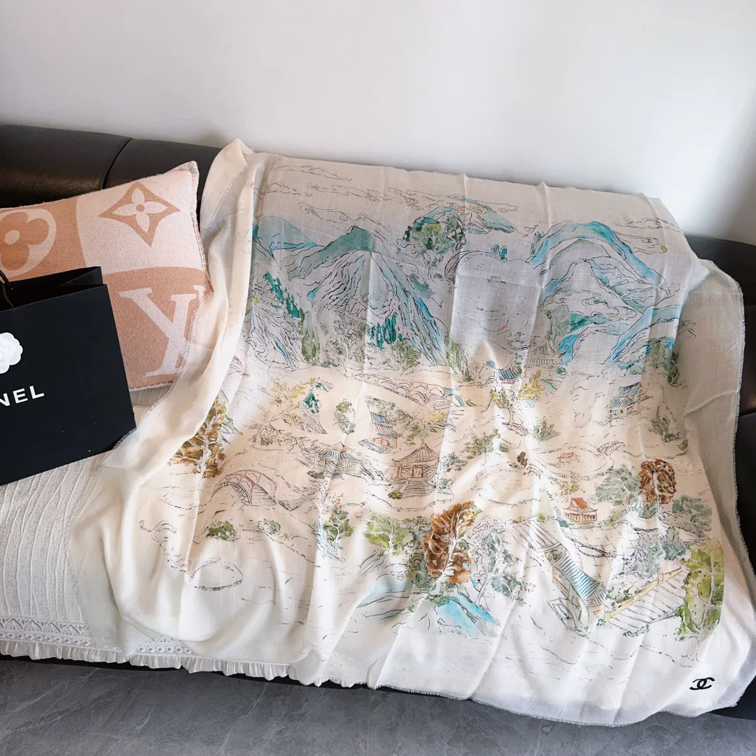 Шарфы Chanel 412451