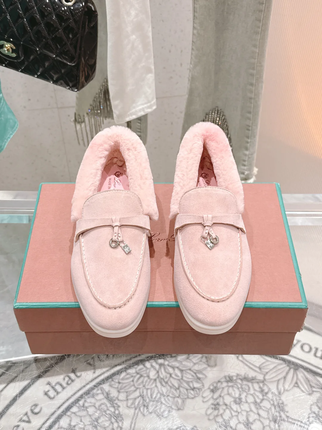 Мокасины Женские Loro Piana 65227