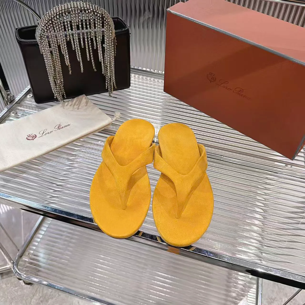 Шлепанцы Женские Loro Piana 17038181