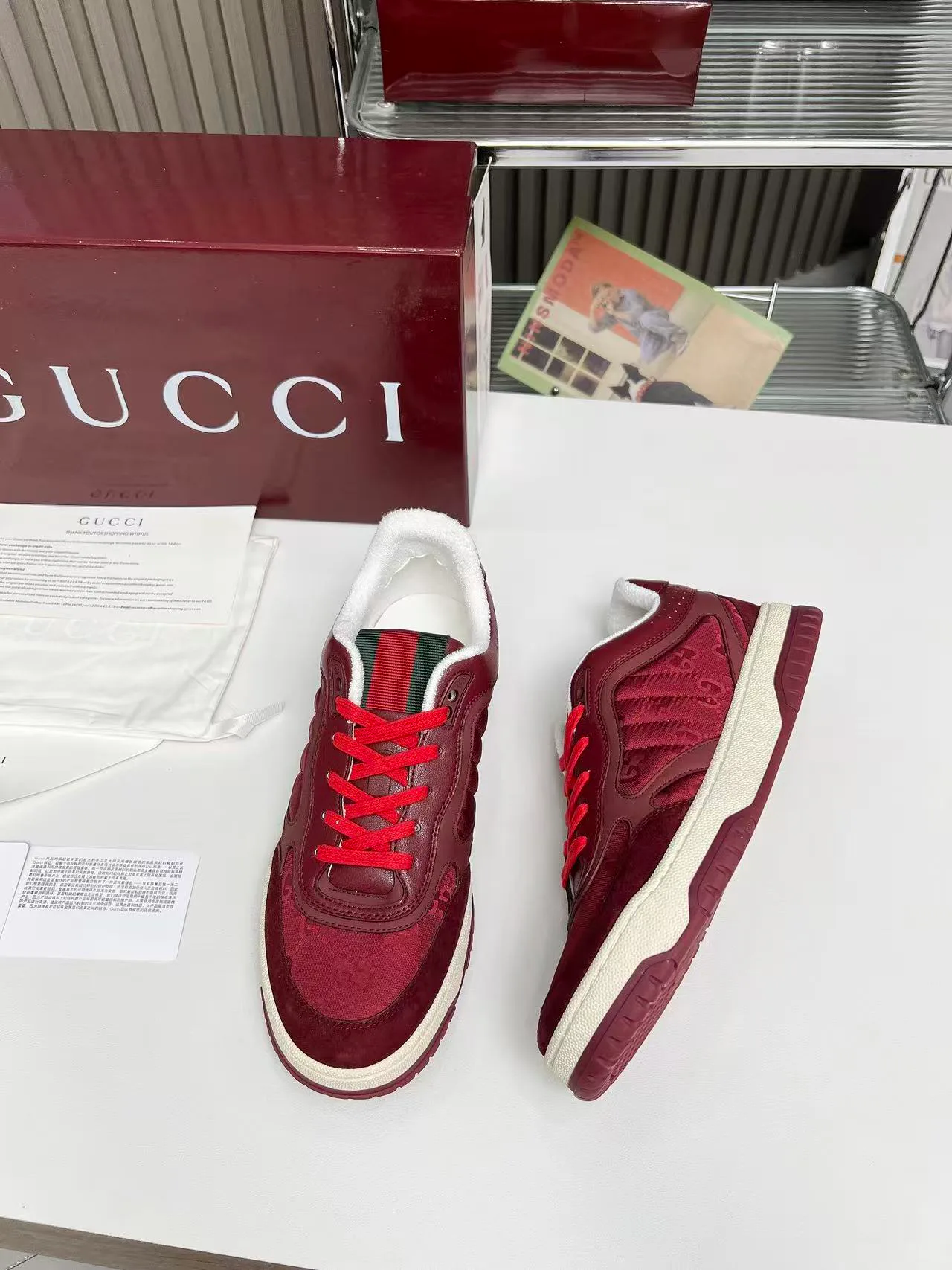 Кроссовки Мужские Gucci 17620419