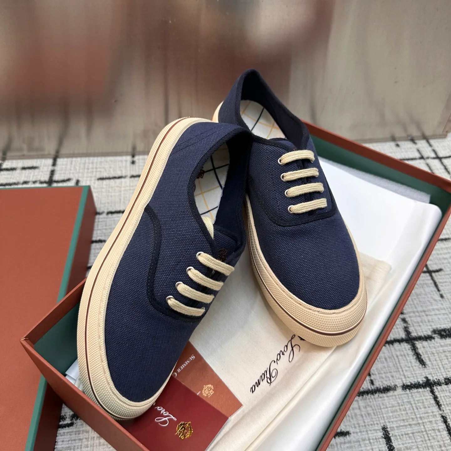 Кеды Женские Loro Piana 13080166