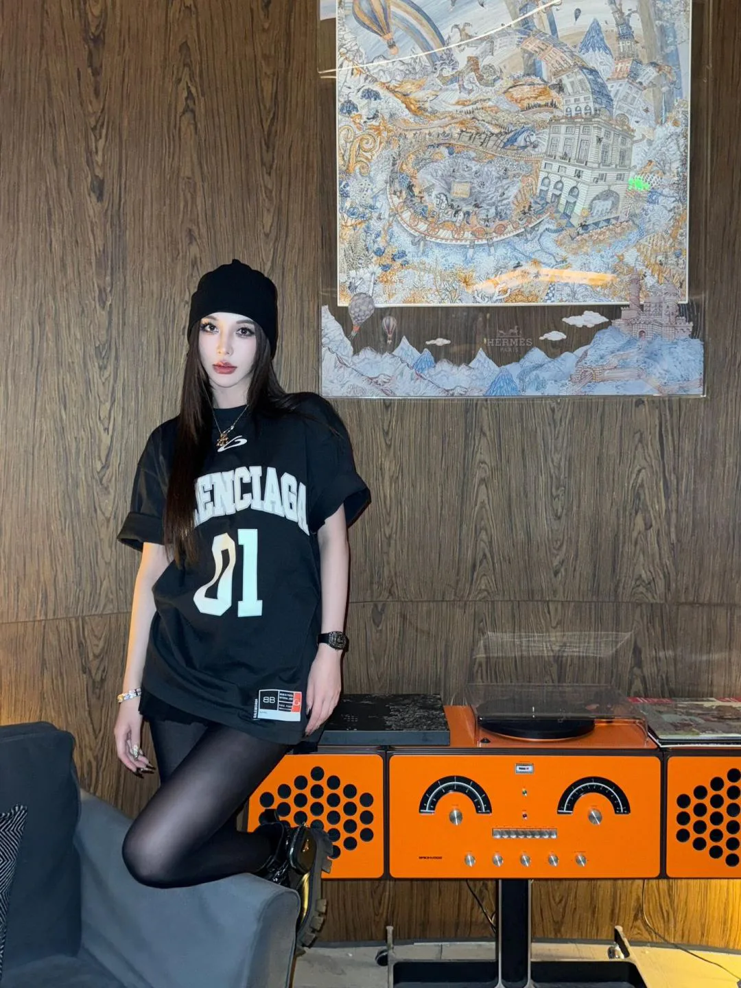 Футболки Женские Balenciaga 84542