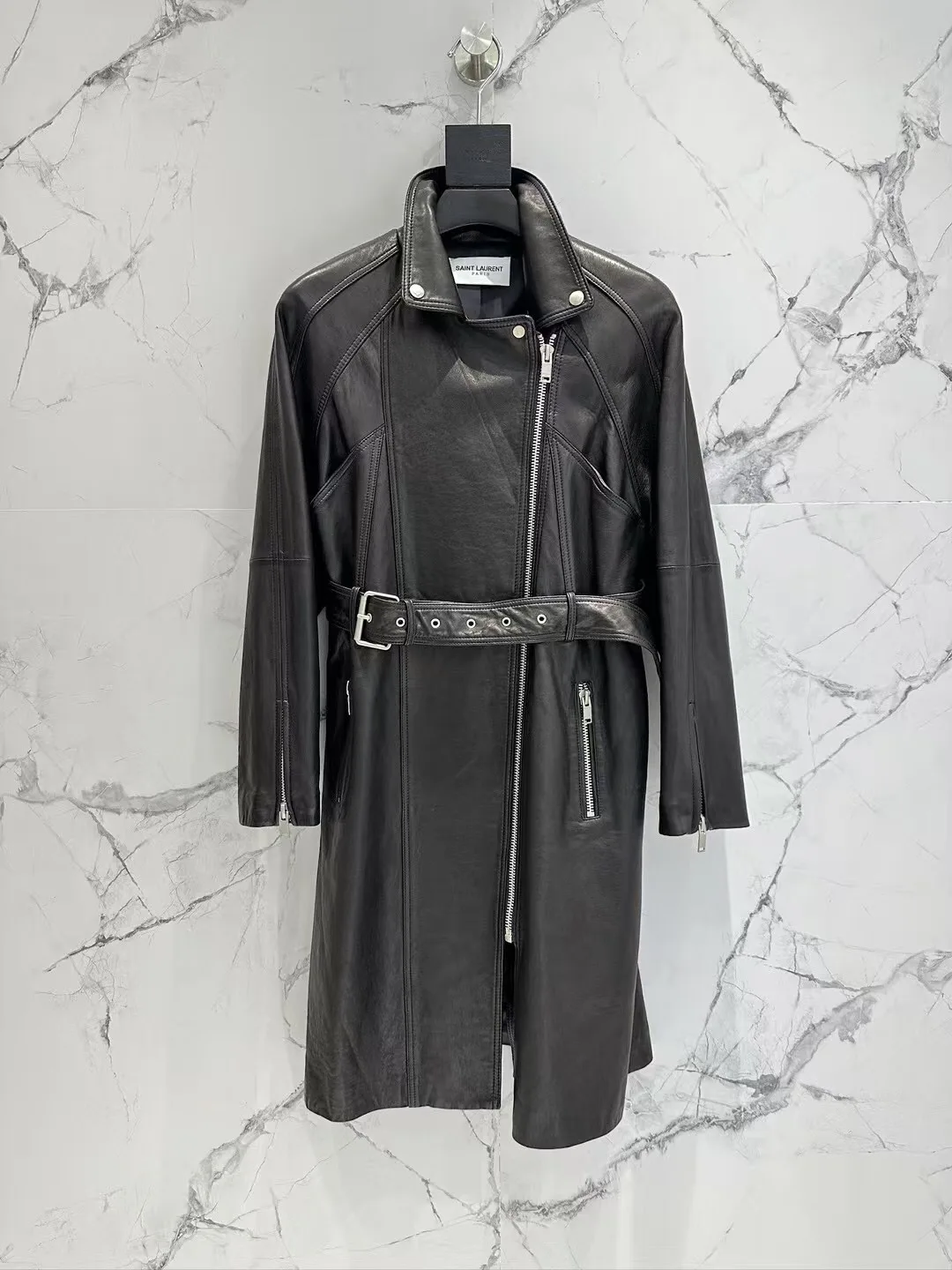 Кожаные Куртки И Дублёнки Женские Saint Laurent 11700608