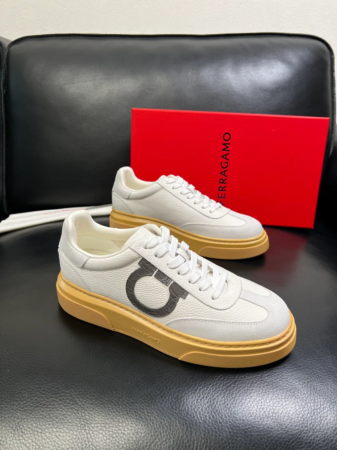 Кеды Мужские Salvatore Ferragamo 420084