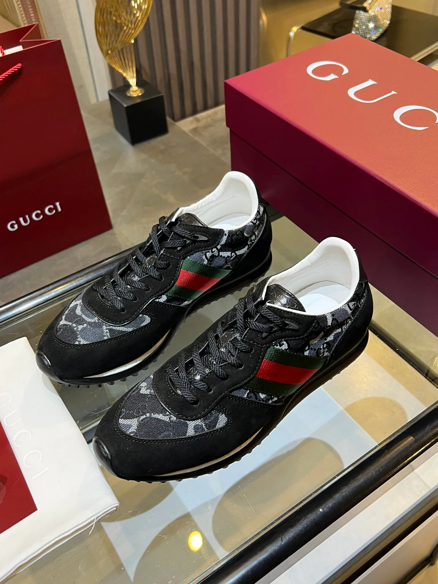 Кроссовки Мужские Gucci 1257930