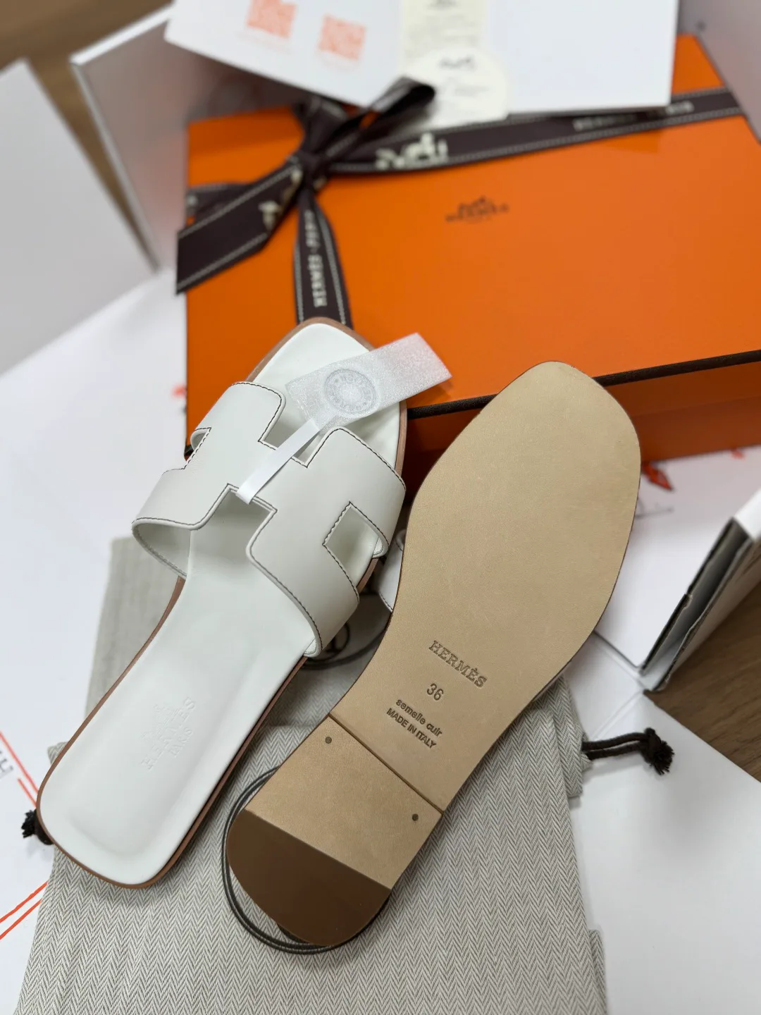 Шлепанцы Женские Hermes 1727217