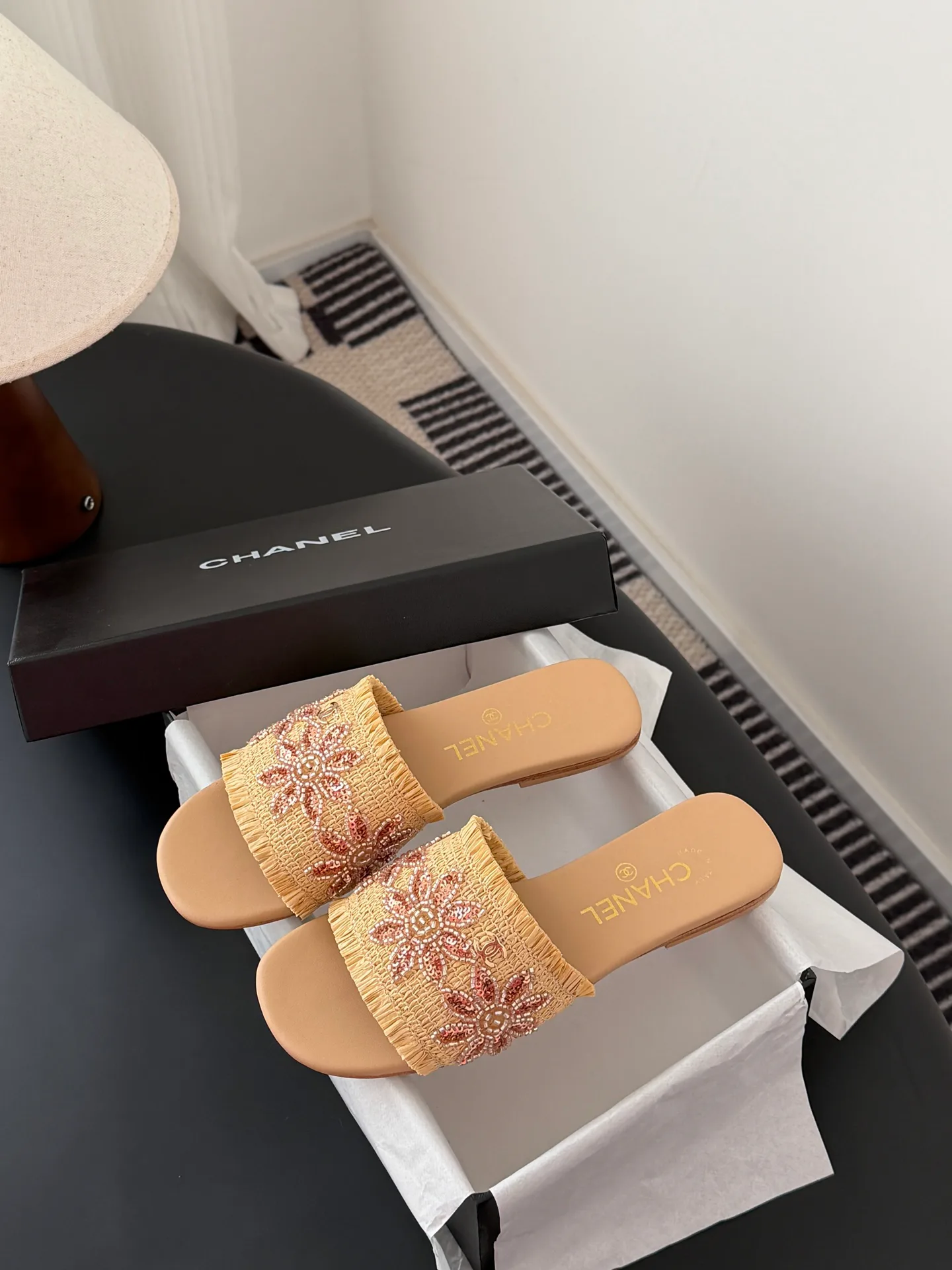 Шлепанцы Женские Chanel 912293