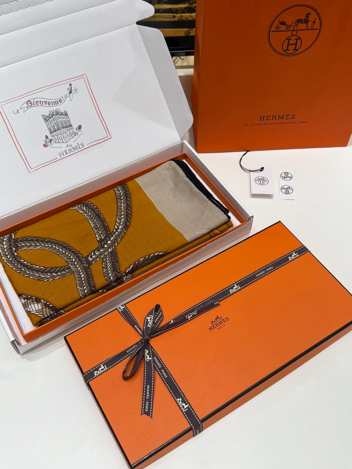 Шарфы Hermes 3404988