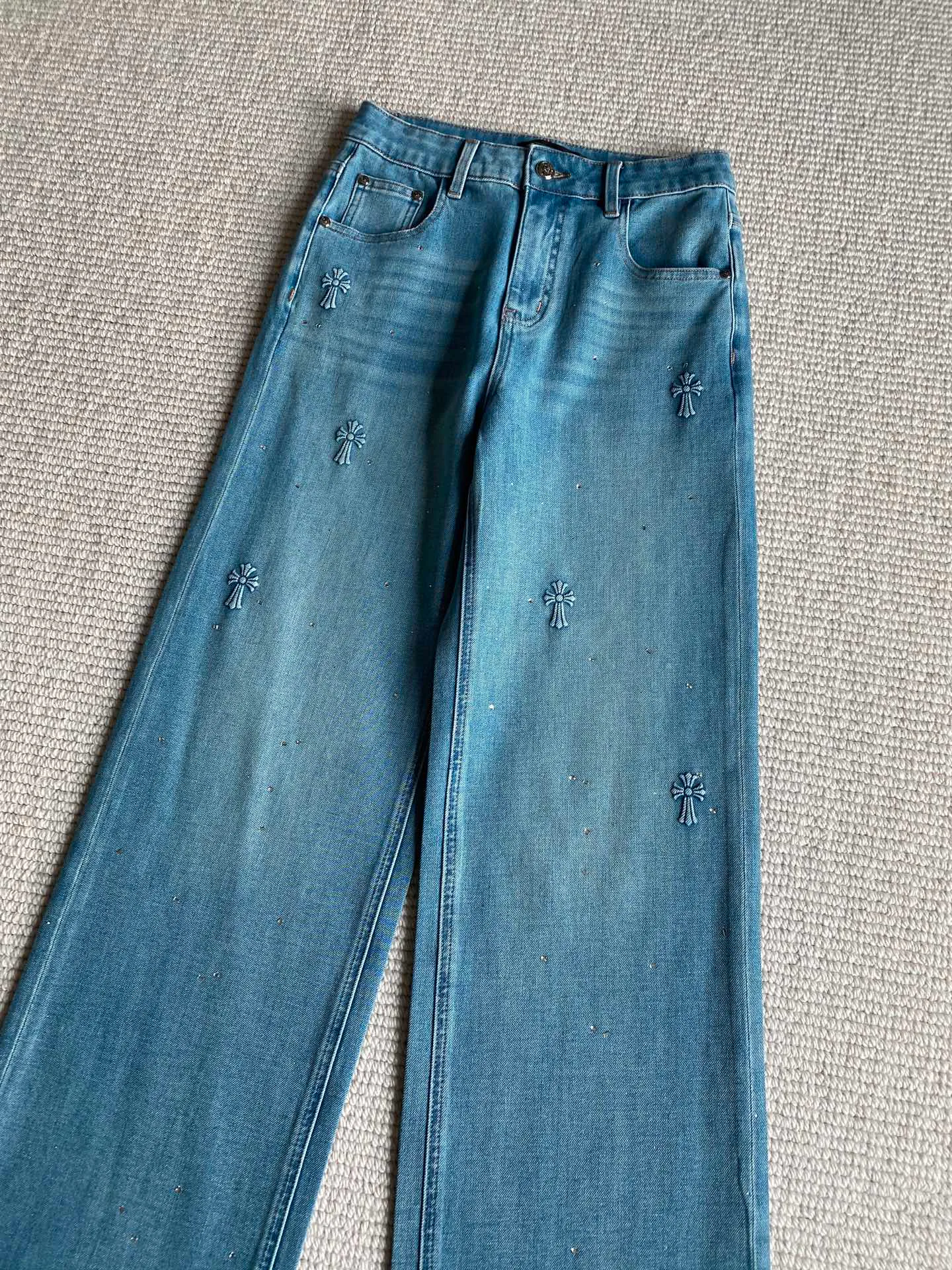 Джинсы Женские Chrome Hearts 9843761