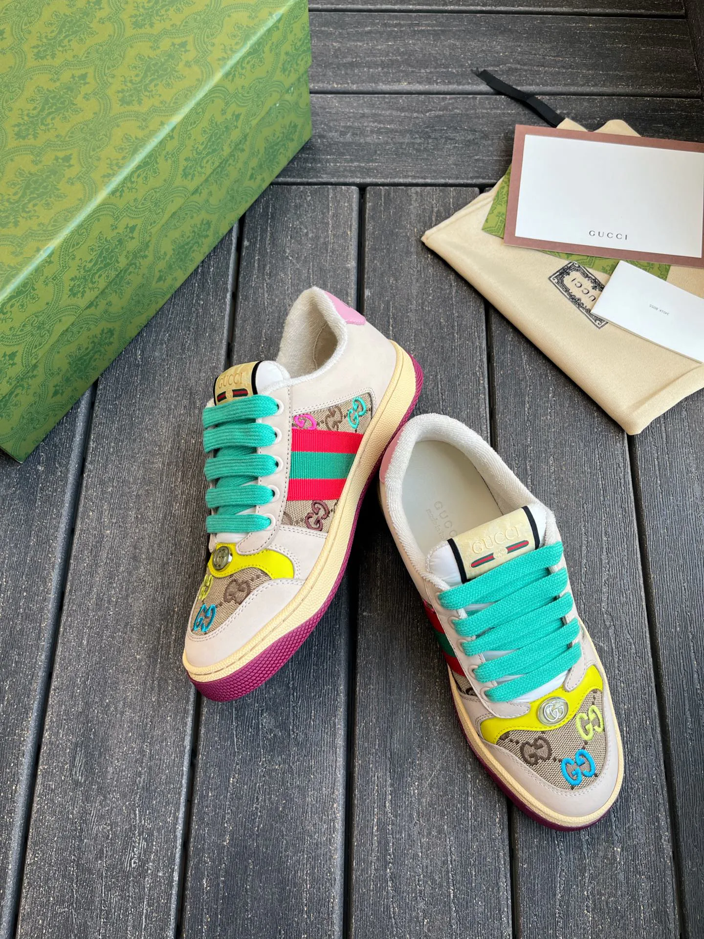 Кроссовки Женские Gucci 65895