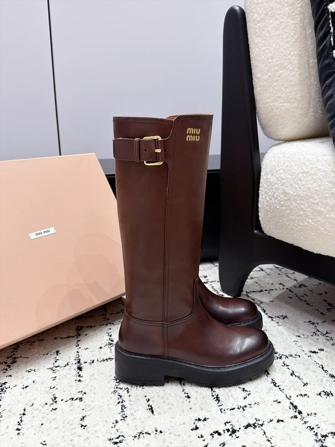 Сапоги Женские Miu Miu 17978246