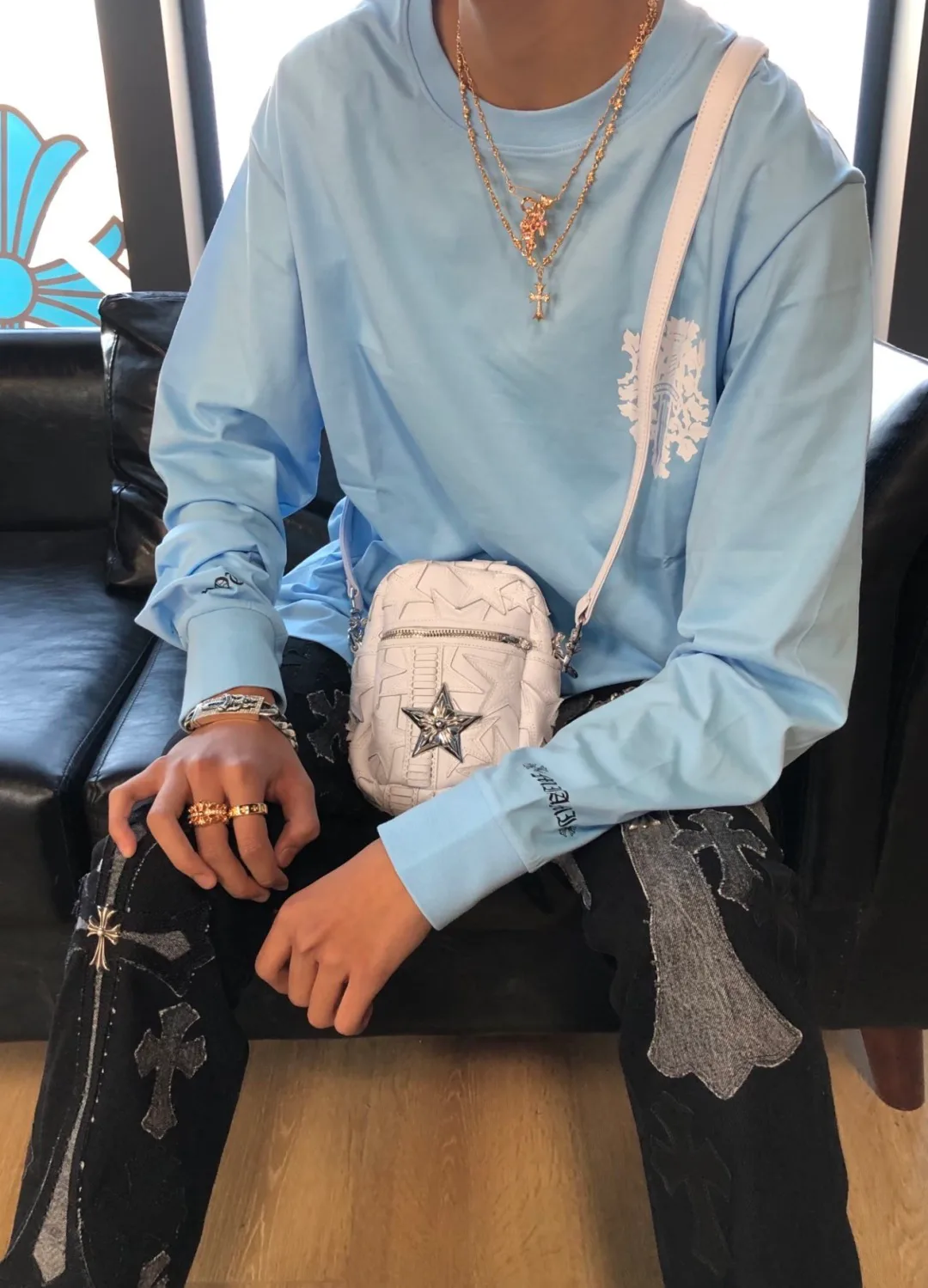 Футболки Женские Chrome Hearts 11188394