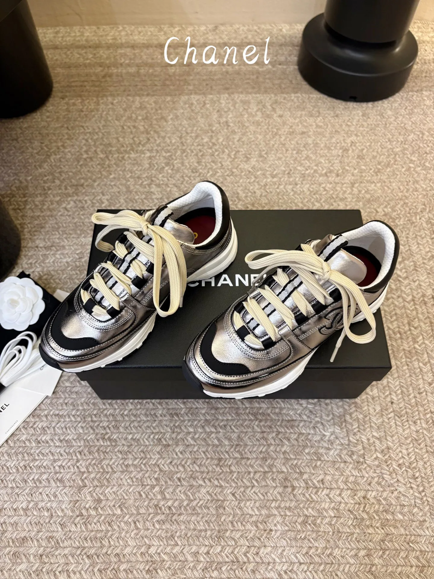 Кроссовки Женские Chanel 18670170