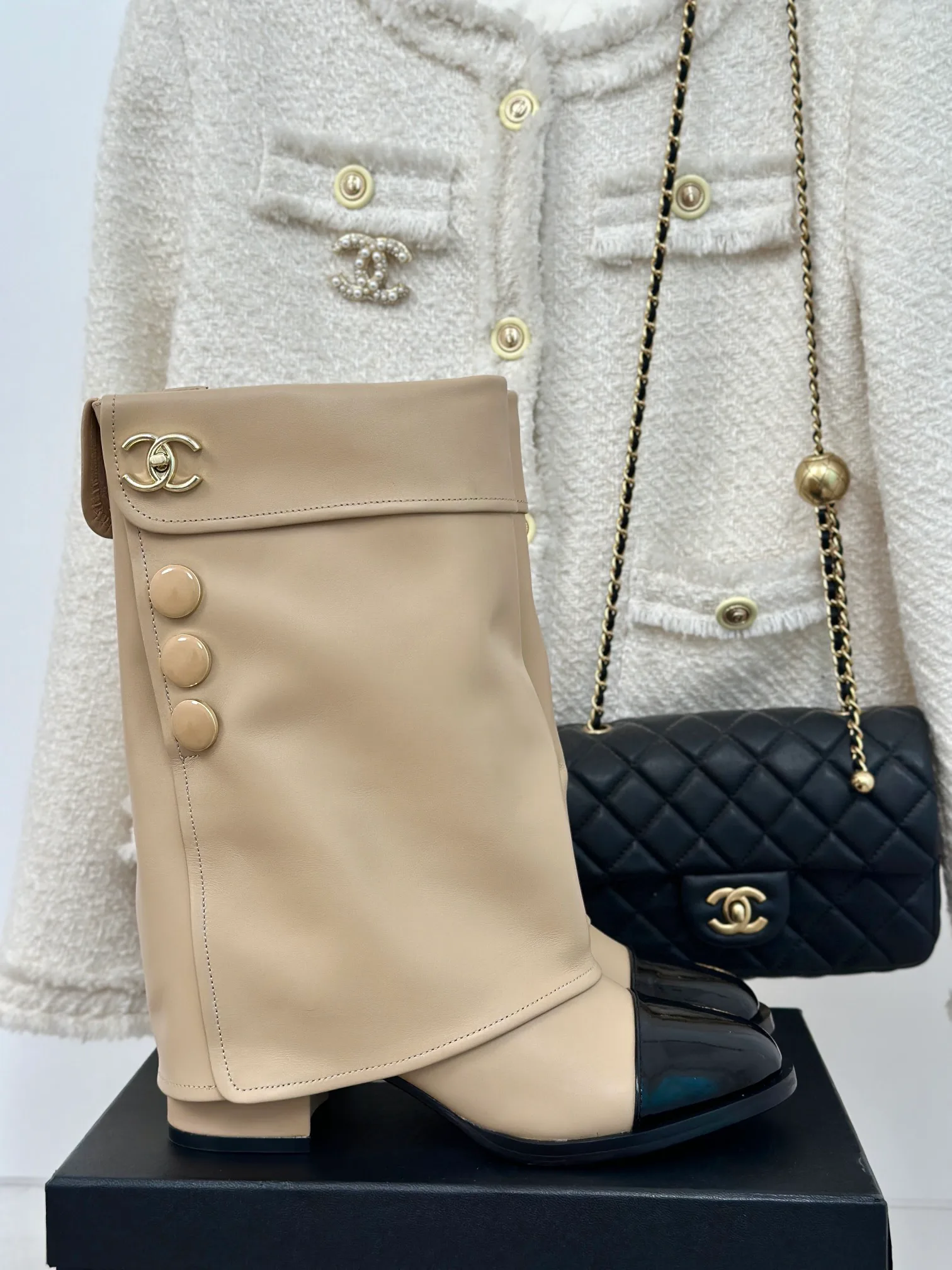 Сапоги Женские Chanel 18154389