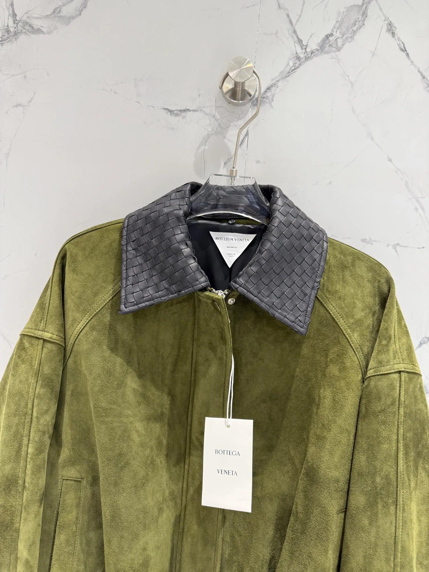 Кожаные Куртки И Дублёнки Женские Bottega Veneta 11700624