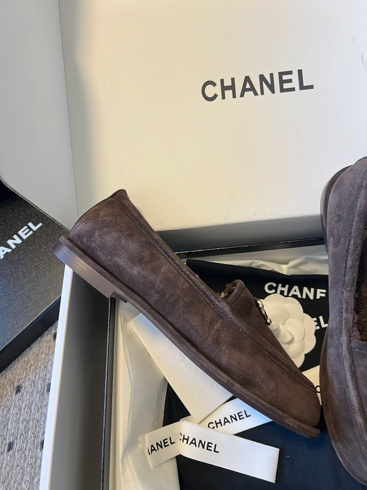 Лоферы И Мокасины Женские Chanel 18294576