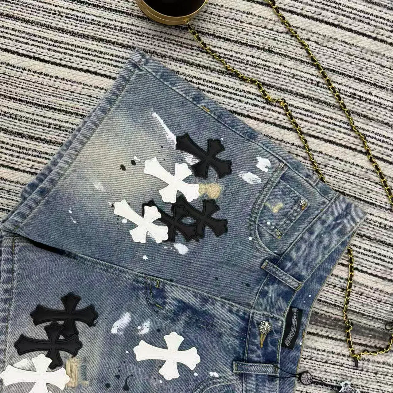 Шорты Женские Chrome Hearts 5979852