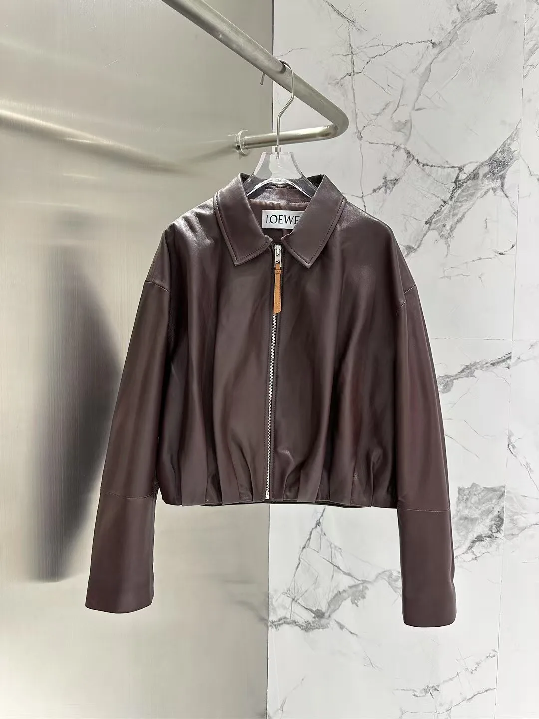 Кожаные Куртки И Дублёнки Женские Loewe 13369346