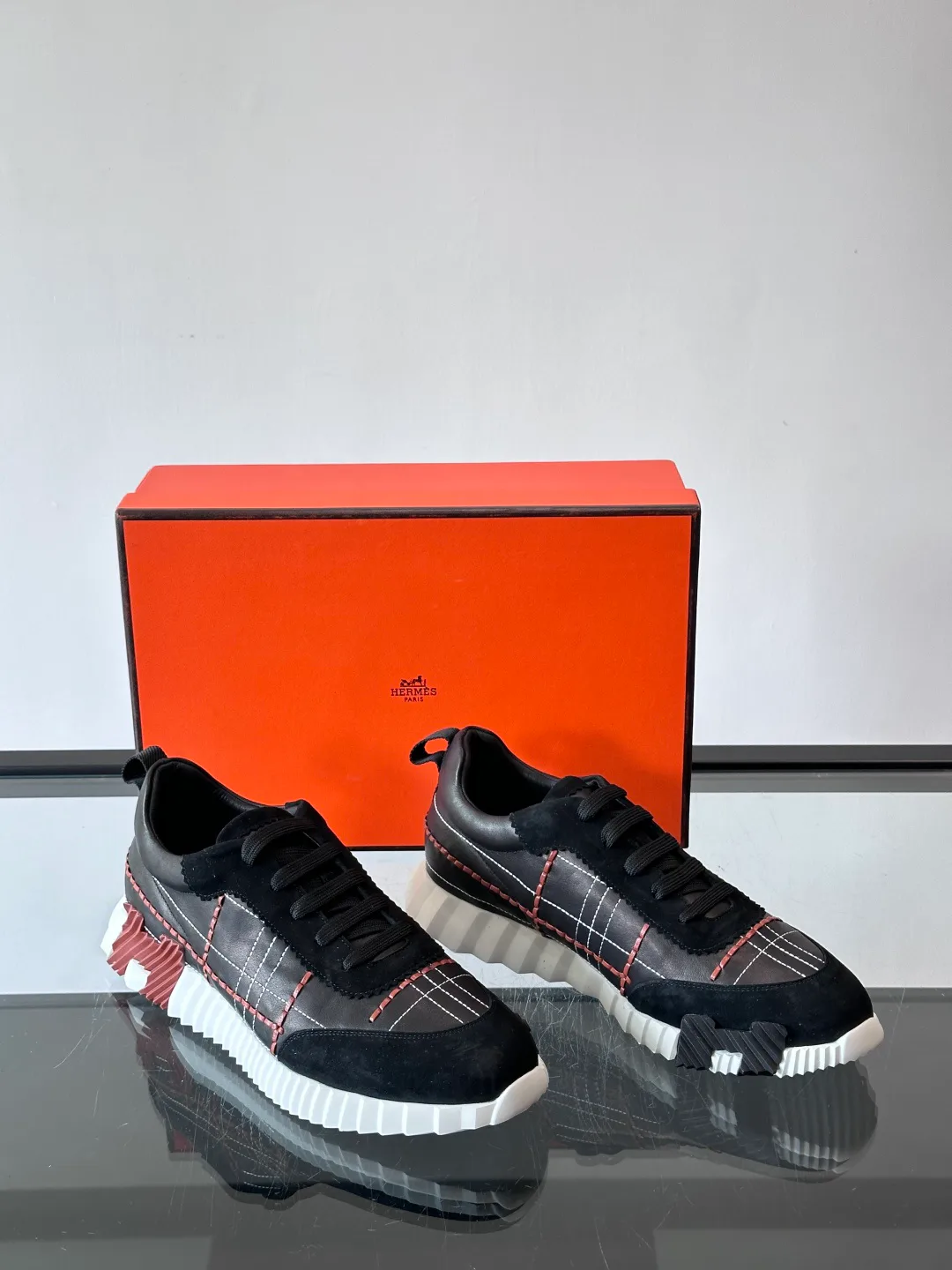 Кроссовки Мужские Hermes 1002709