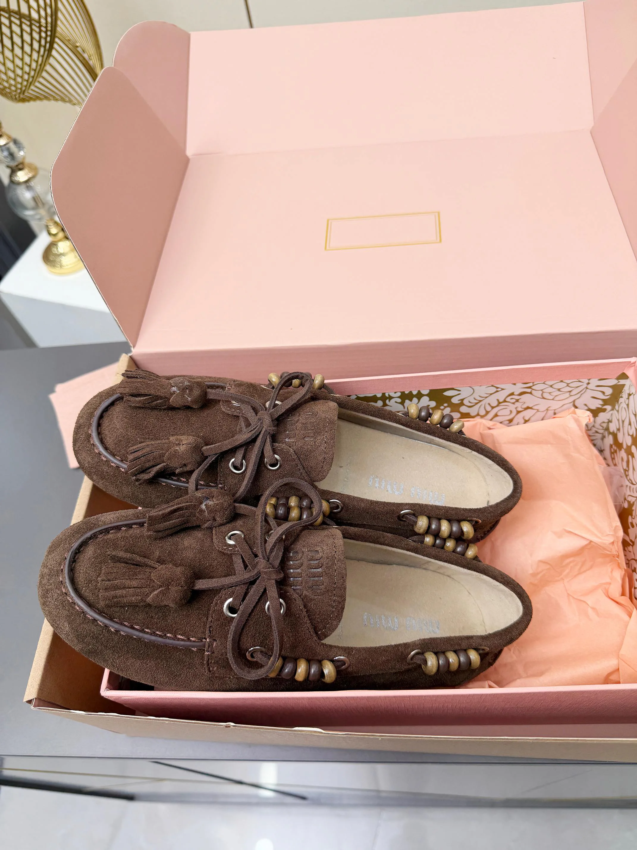 Лоферы И Мокасины Женские Miu Miu 11602265