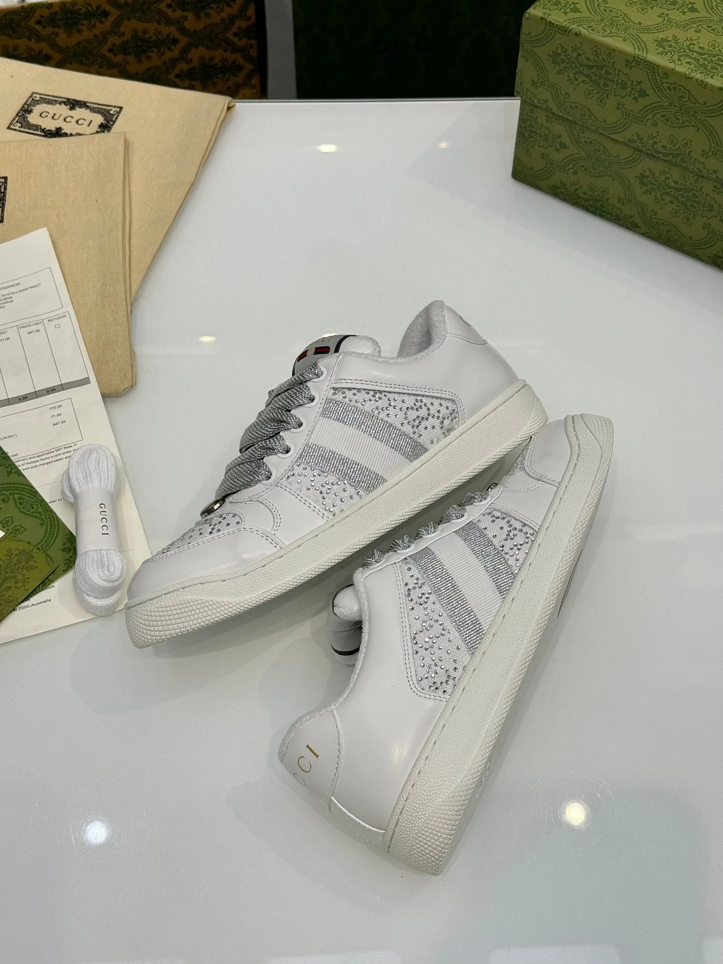 Кроссовки Женские Gucci 17620500
