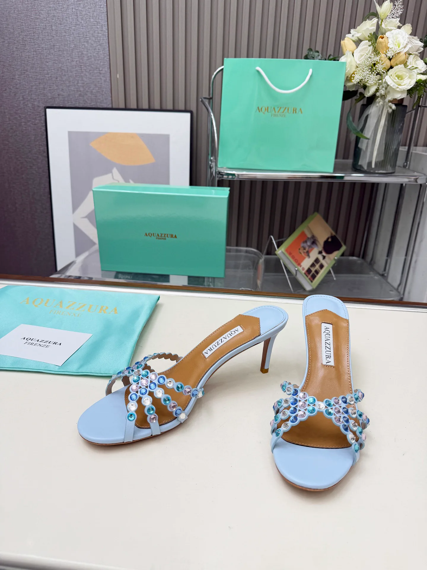 Босоножки Женские Aquazzura 1856032