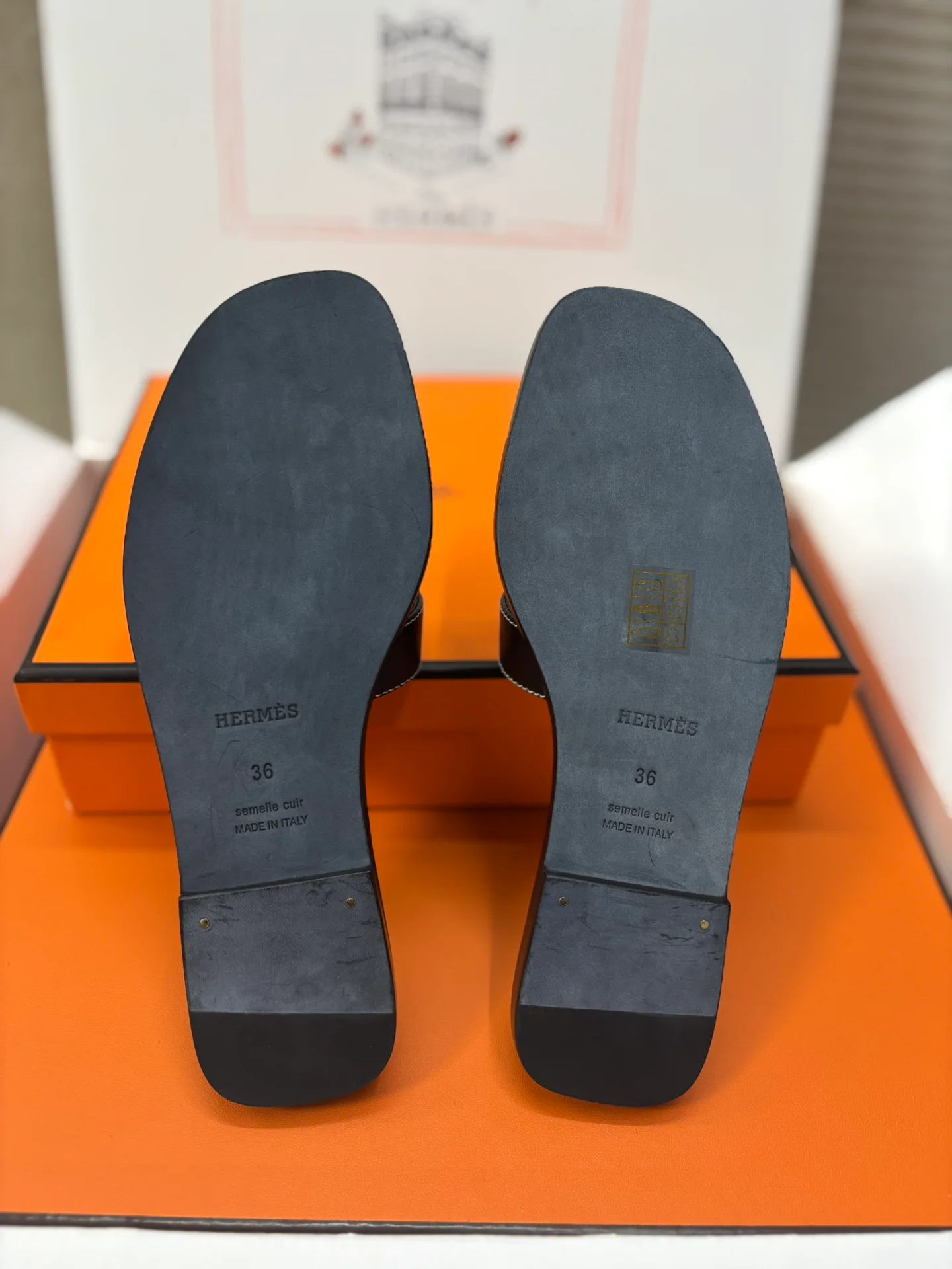 Шлепанцы Женские Hermes 190746