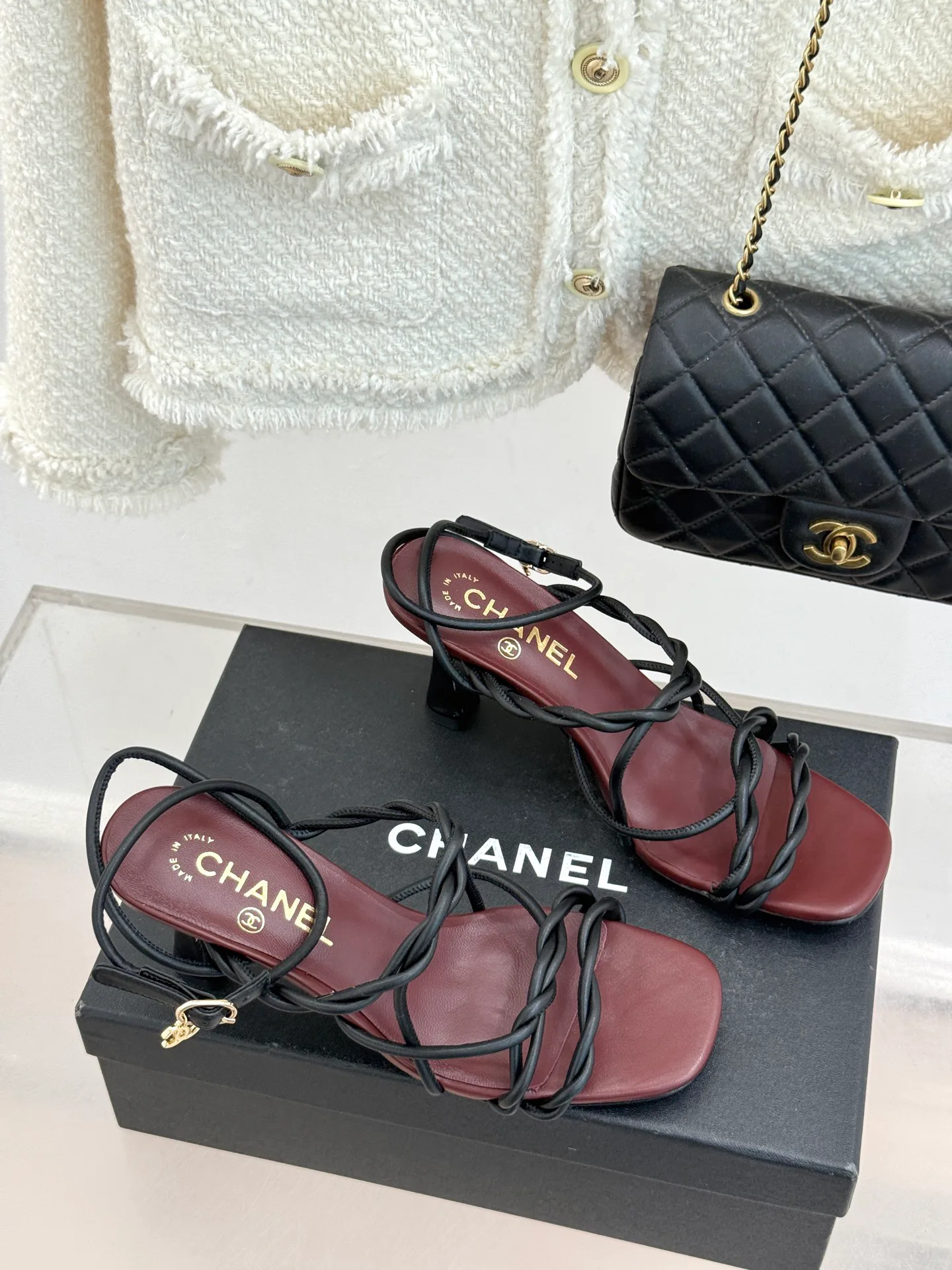 Босоножки Женские Chanel 11809056