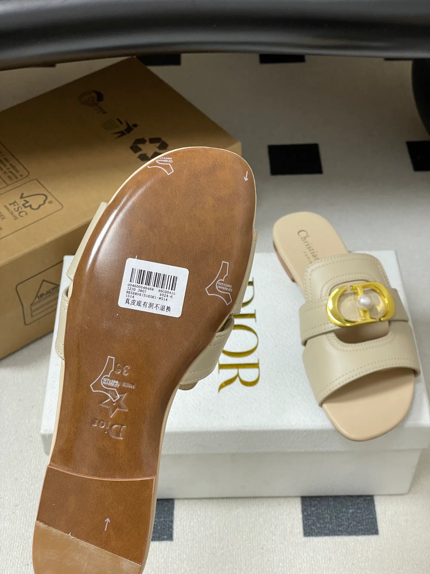 Сандалии Женские Christian Dior 12810884