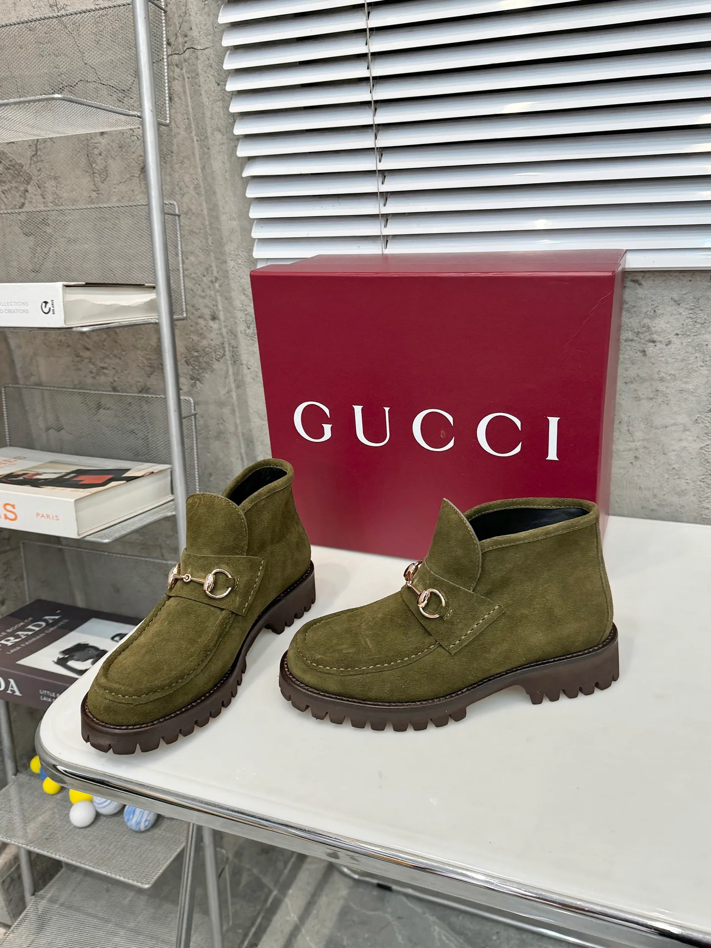 Ботинки Женские Gucci 466829