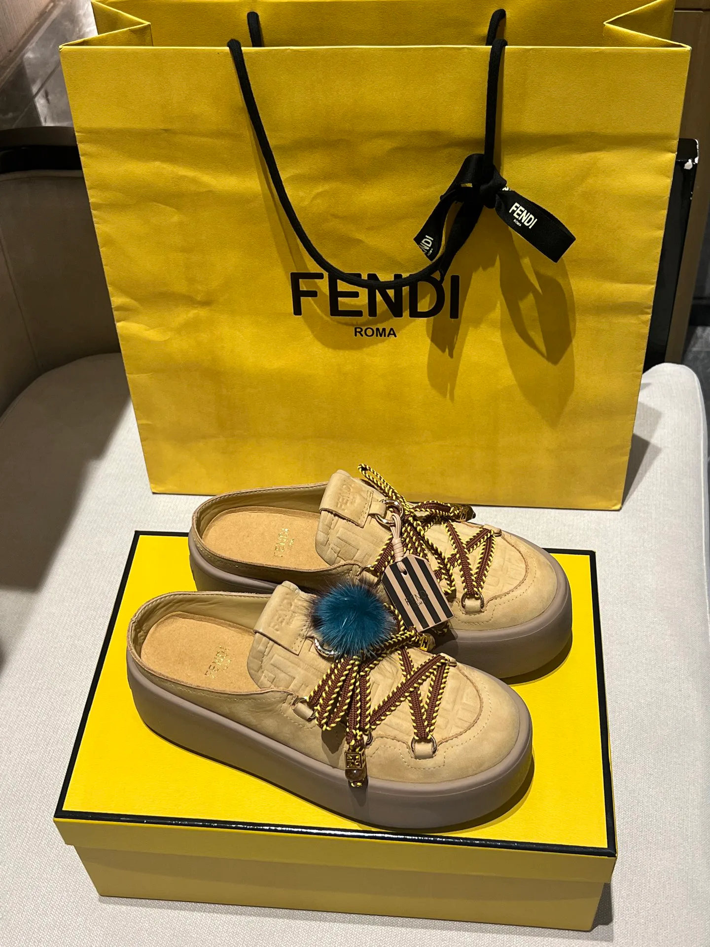 Мюли И Сабо Женские Fendi 3500774