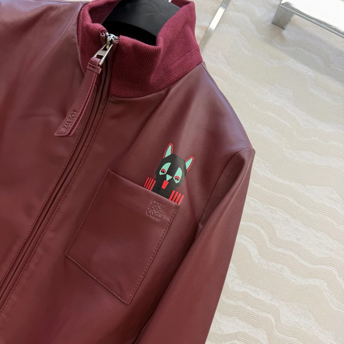 Кожаные Куртки И Дублёнки Женские Loewe 1407776