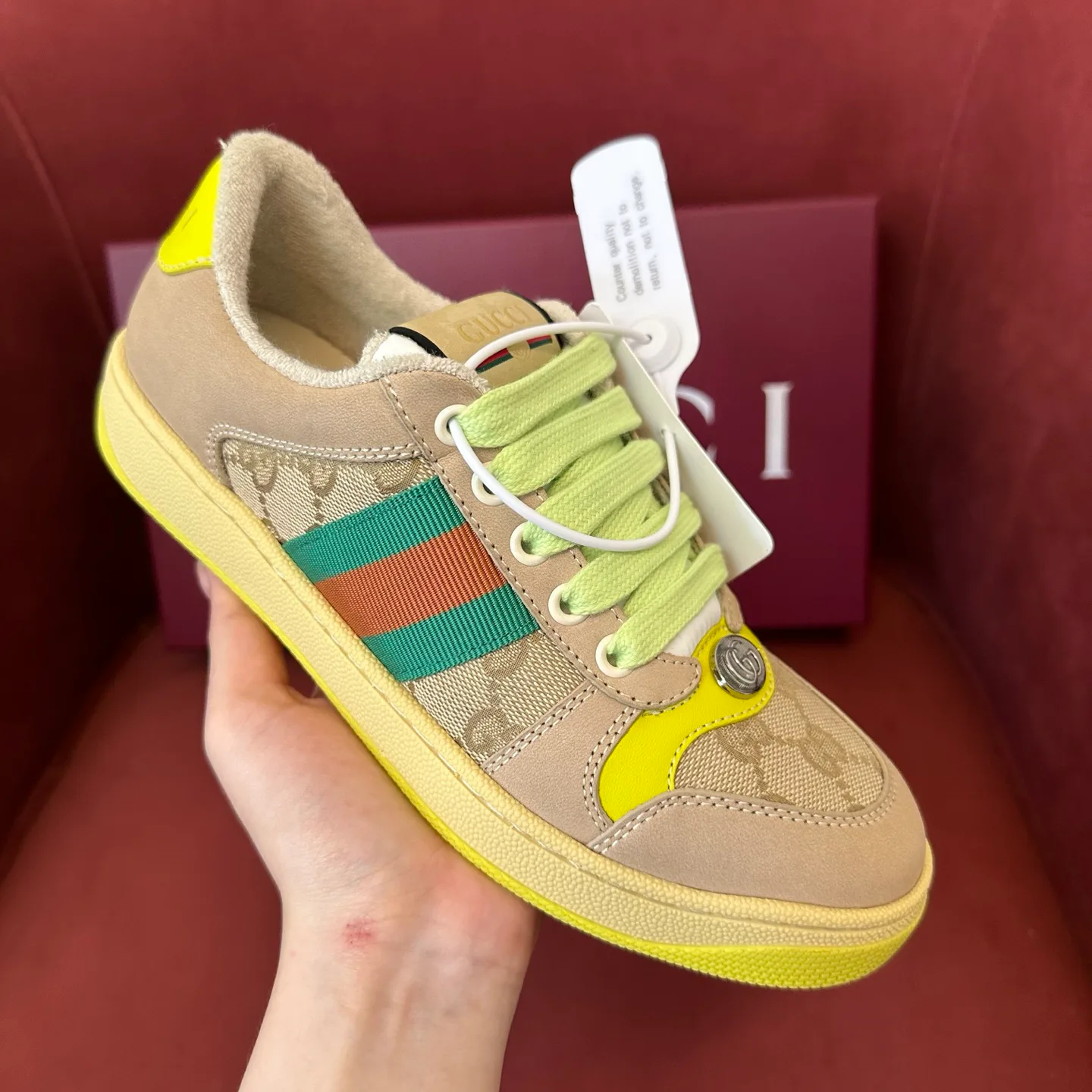 Кроссовки Женские Gucci 698248